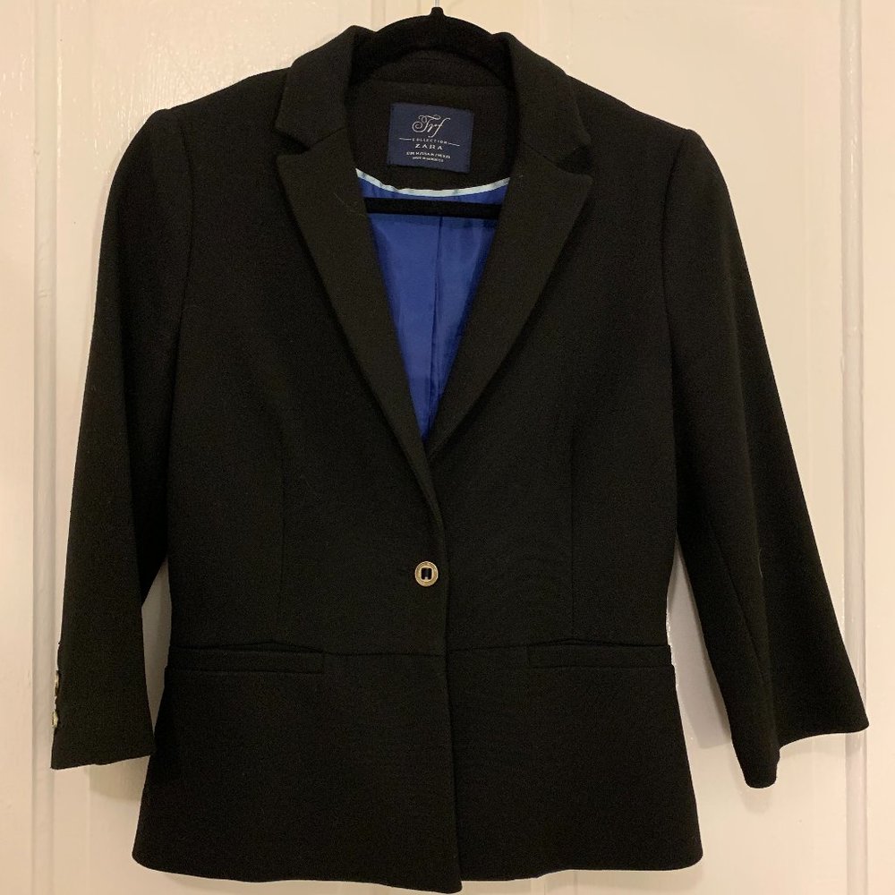 Zara Black blazer- size M